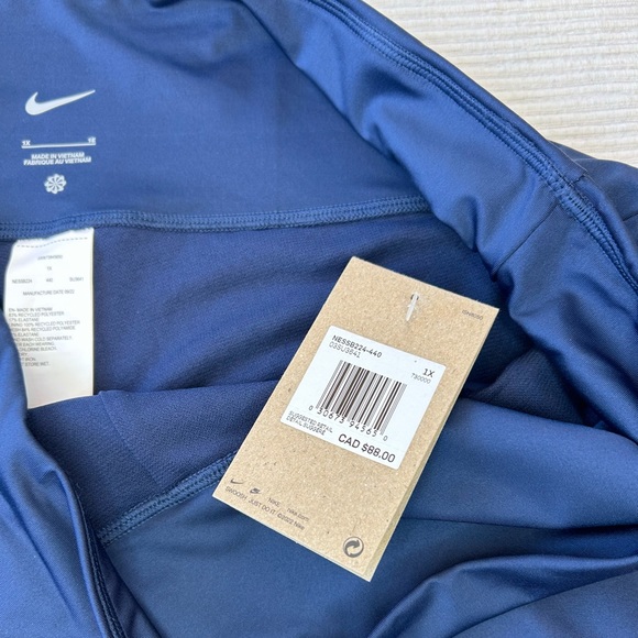 NWT Nike Women's Plus Size Essential (Midnight Navy) Swim Shorts - Picture 7 of 14